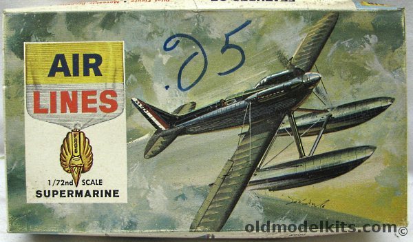 Air Lines 1/72 Supermarine S-6B Racer - S.6B, 4900 plastic model kit